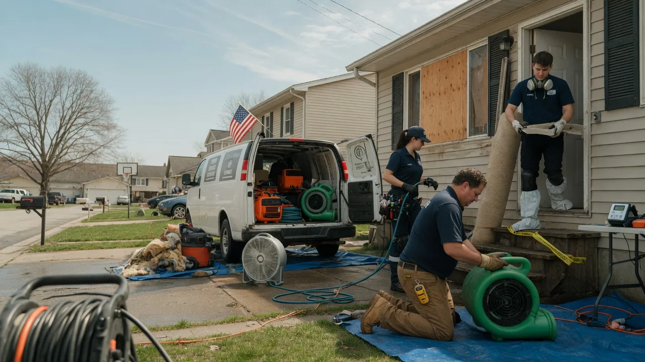 Water Damage Restoration in Anna, OH near me
